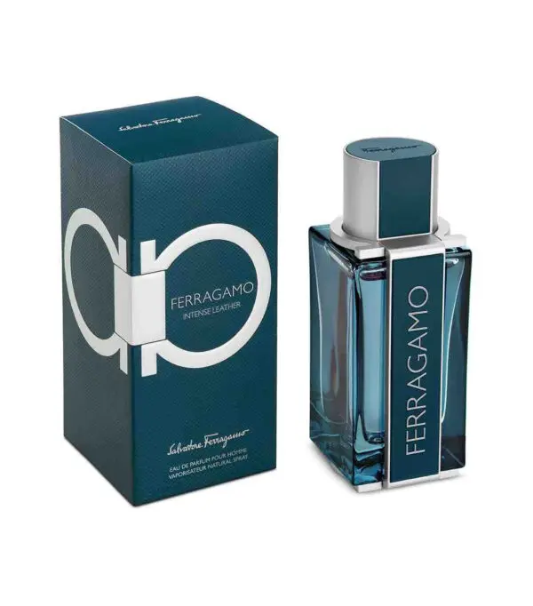 Perfume, Ferragamo Intense Leather Eau de Parfum, 100 ml Hombre - Imagen 2
