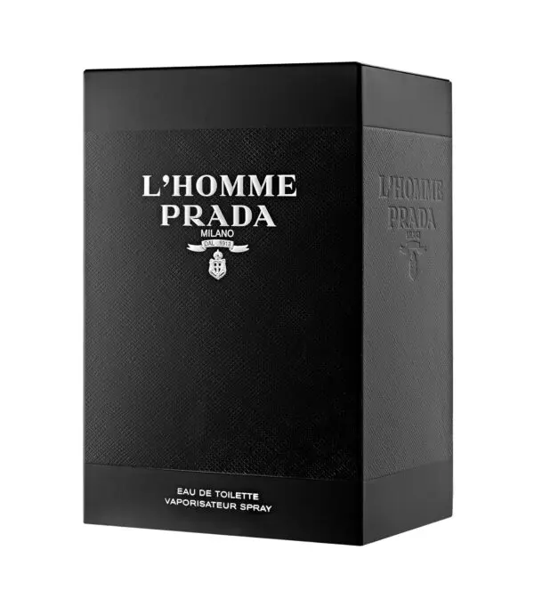Perfume, Prada L'Homme Eau de Toilette, 100 ml Hombre - Imagen 3