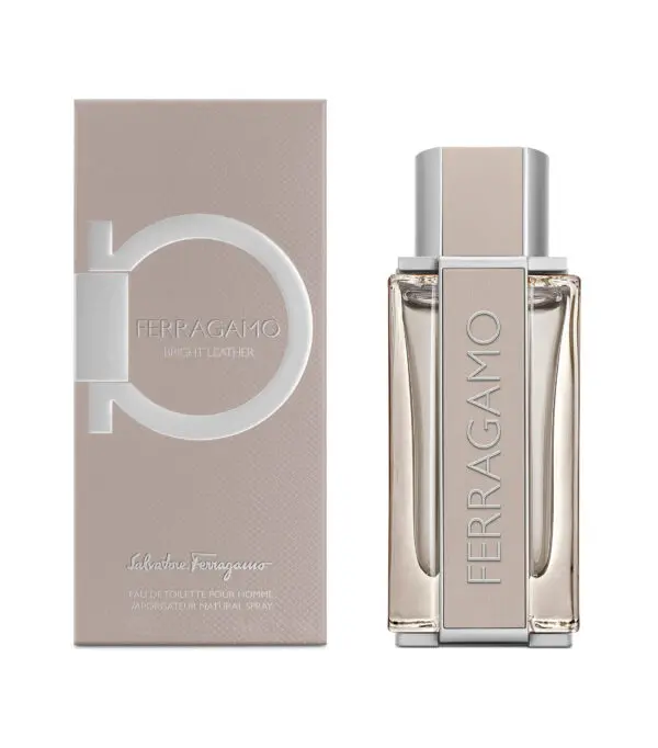 Ferragamo Bright Leather Eau de Toilette, 100 ml Hombre - Imagen 2