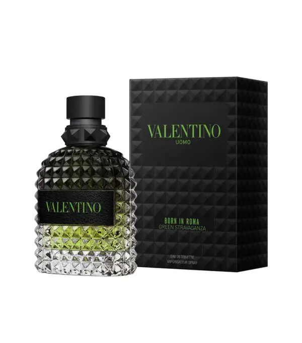 Perfume Valentino Born in Roma Green Stravaganza Uomo, Eau de Toilette, 100 ml para Hombre - Imagen 2