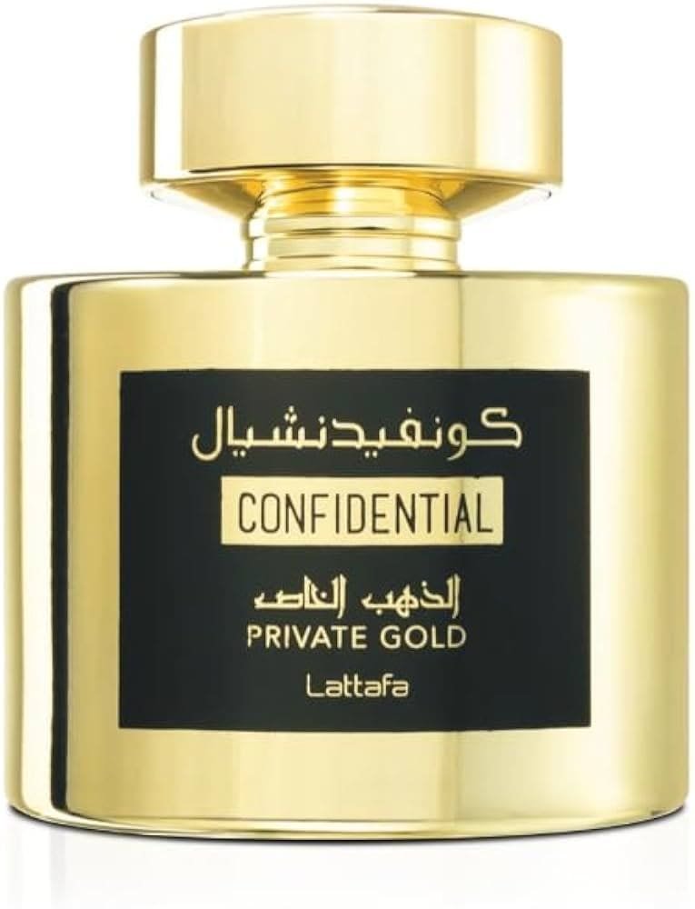 Perfume Lattafa Confidential Private Gold Eau de Parfum, 100 ml Unisex