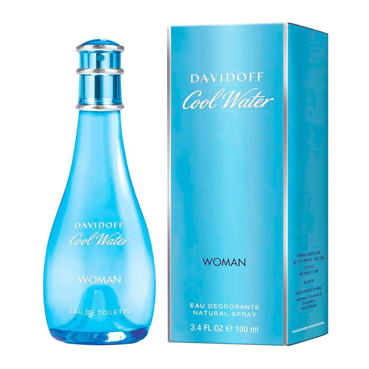 Perfume Davidoff Cool Water Woman Eau de Toilette, 100 ml Mujeres - Imagen 2