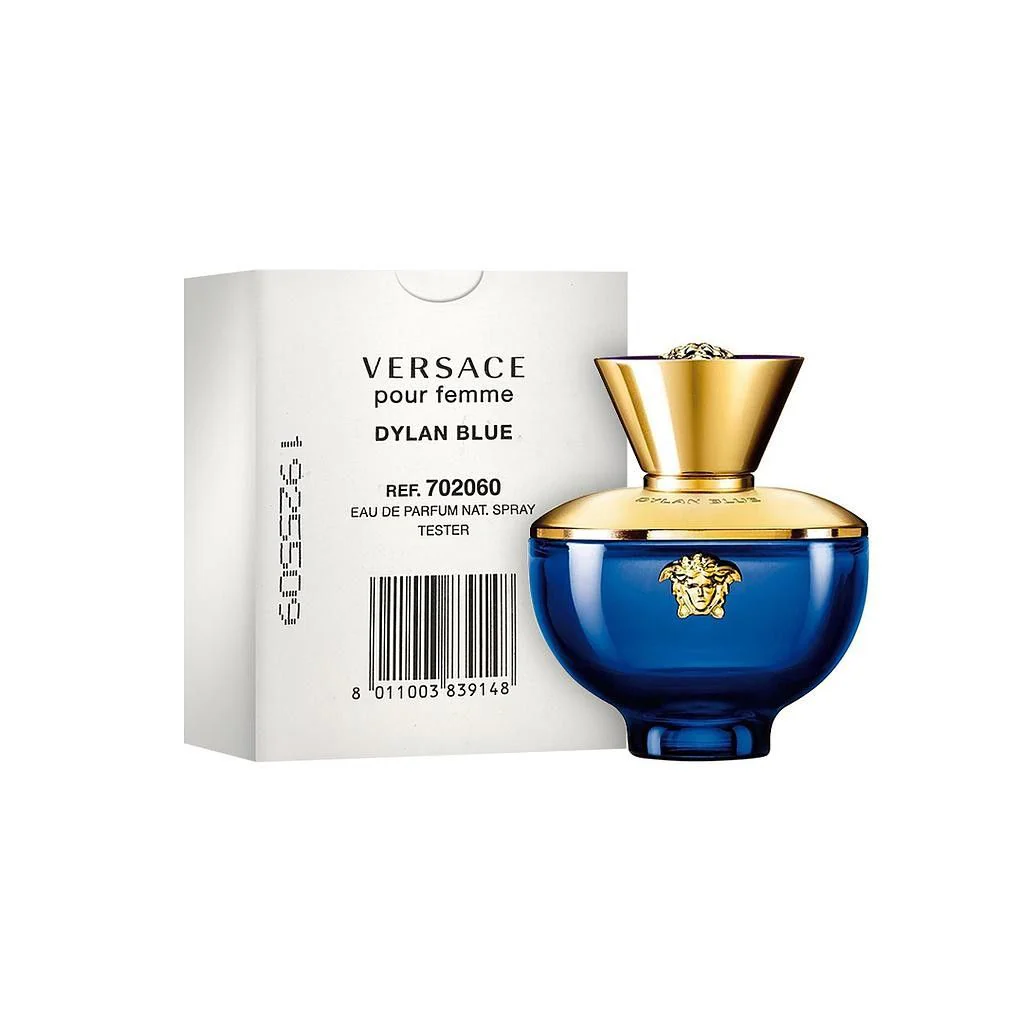 Tester Perfume Versace Dylan Blue Eau de Parfum 100ml Dama