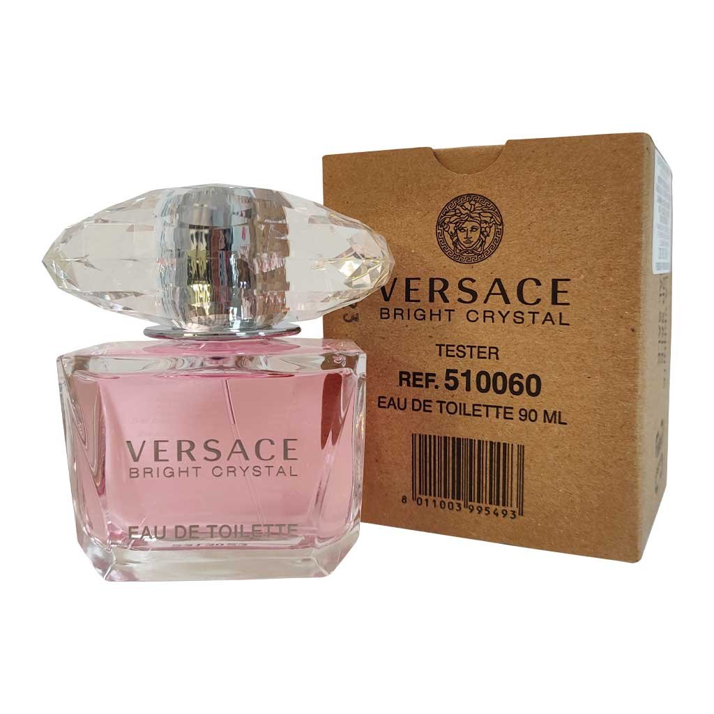 Tester Perfume Versace Bright Crystal Eau de Toilette 90ml Dama