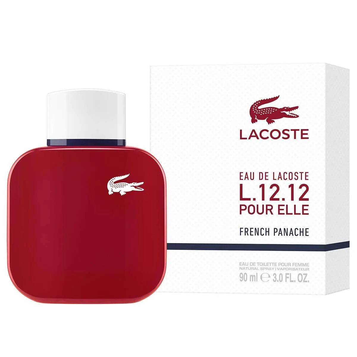 Perfume Lacoste L.12.12 Pour Elle French Panache Eau de Toilette, 90 ml Mujeres - Imagen 2