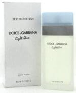 Perfume TESTER Dolce&Gabbana Light Blue Eau de Toilette, 100 ml Mujeres