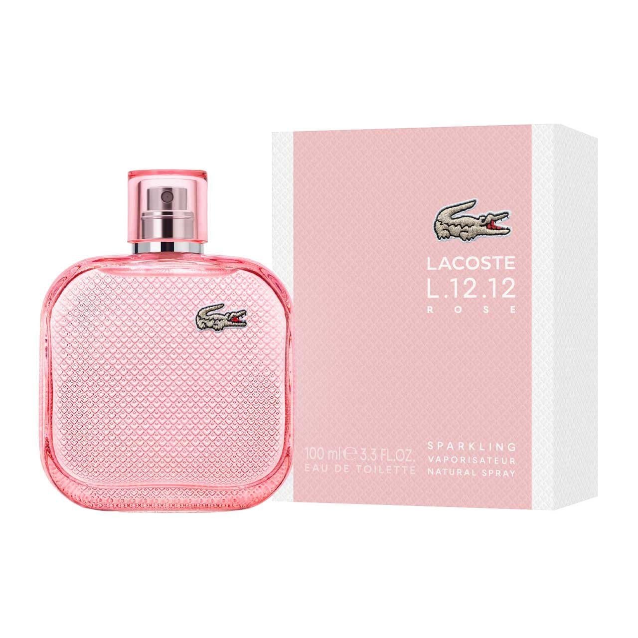 Perfume Lacoste L.12.12 Rose Sparkling Eau de Toilette, 100 ml Mujeres - Imagen 2