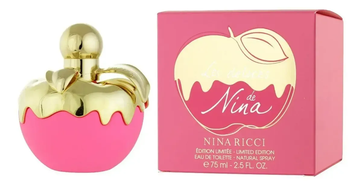 Perfume Nina Ricci Les Delices de Edition Limited, Eau de Toilette, 75 ml, Mujer