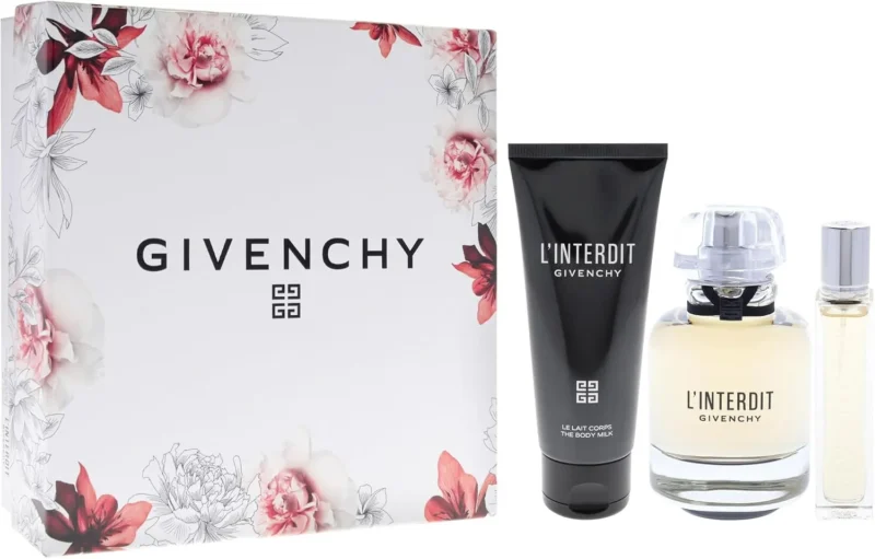 Perfume Givenchy L Interdit Gienchy 3 Pzas