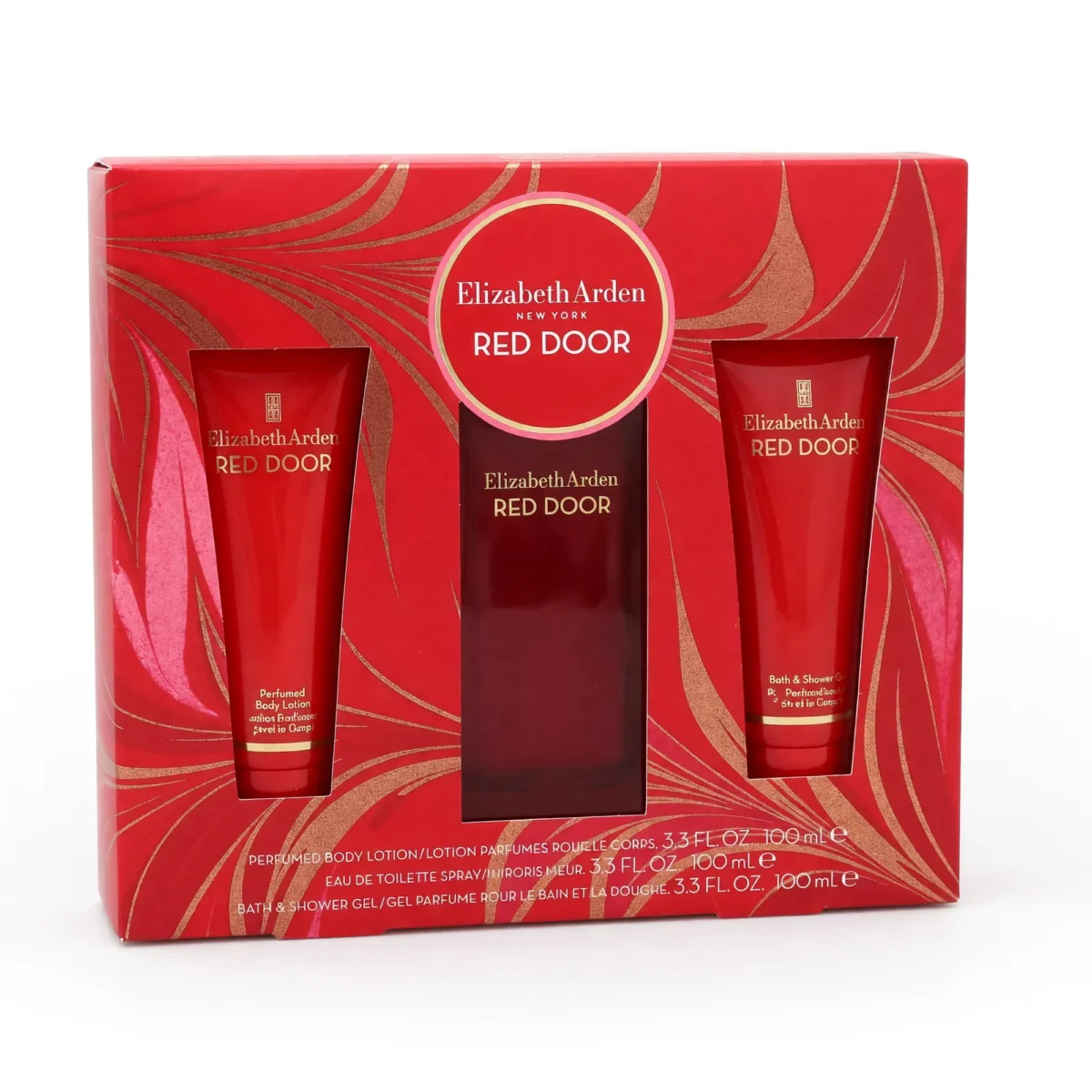 Perfume Set Elizabeth Arden Red Door 3pzas, Eau de Parfum, Unisex