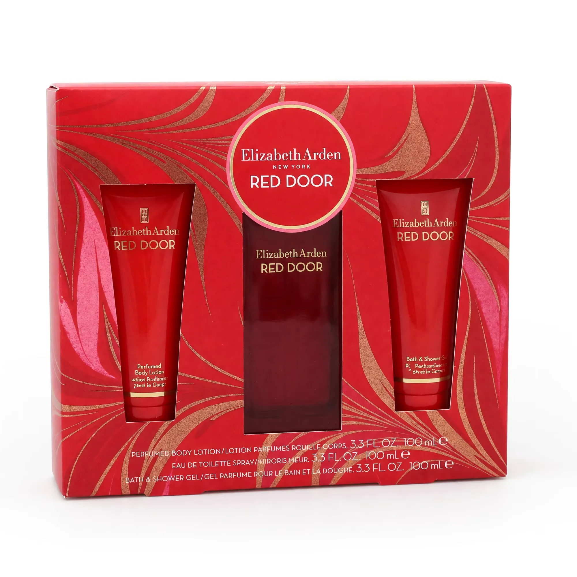 Perfume Elizabeth Arden Red Door 3pzas