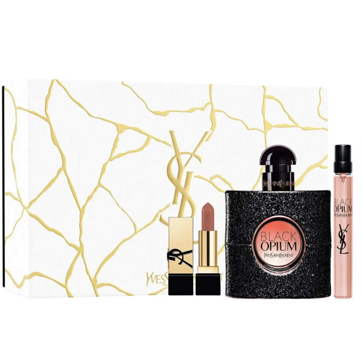 Perfume Yves Saint Laurent Opium Black 3p, Eau de Parfum, Dama