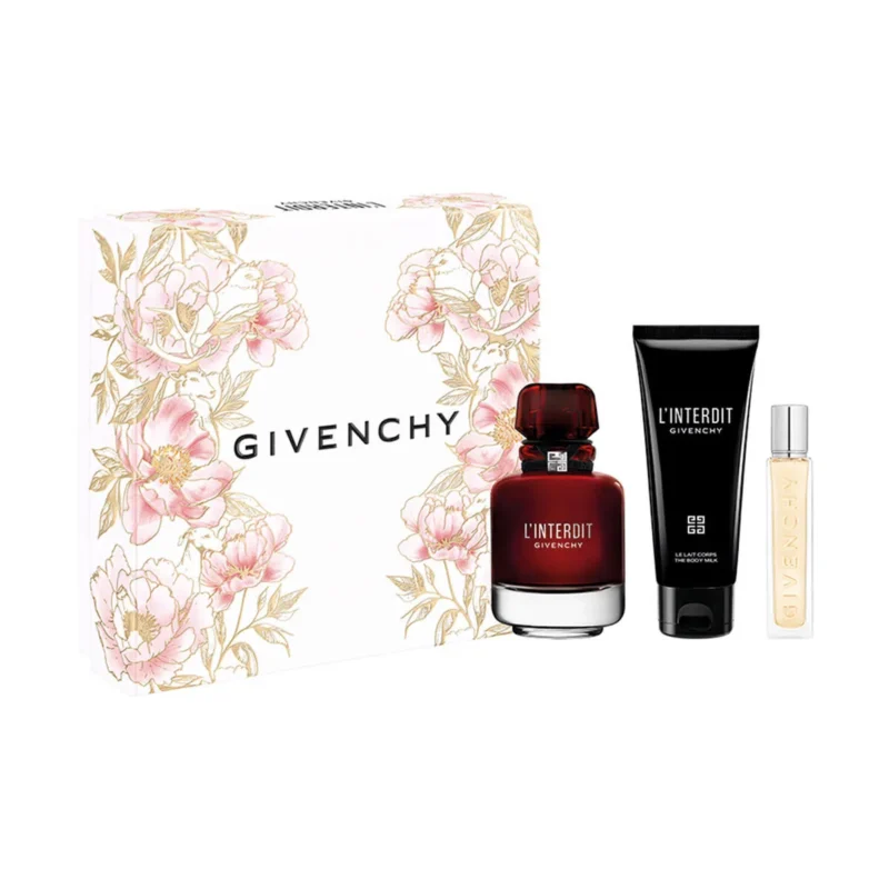 Perfume Givenchy Linterdit Rush 3pzas 80 ml