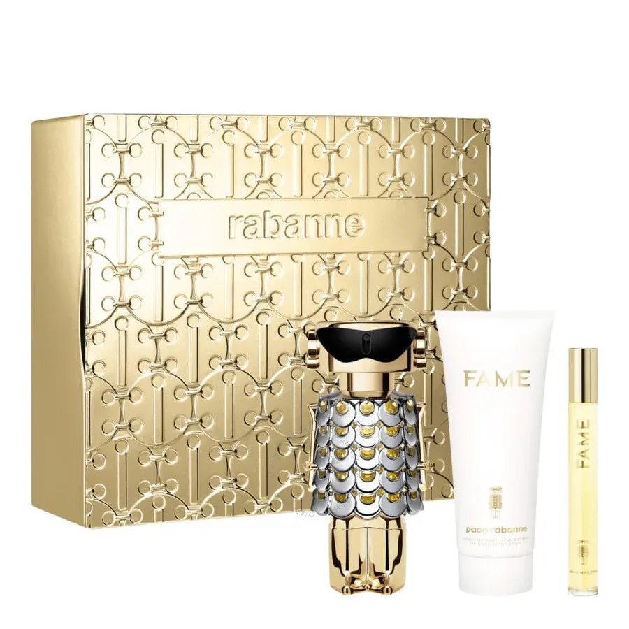 Perfume Set Paco Rabanne Fame Rabbane 3pzas, Eau de Parfum, Dama