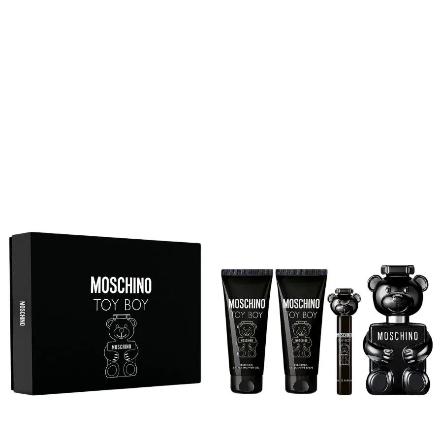Perfume Set Moschino Toy Boy 4 Piezas, Eau de Parfum, Caballero