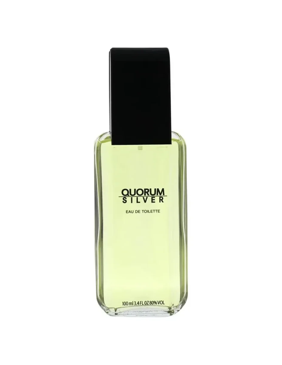 Perfume Puig Quorum Silver, Eau de Toilette 100 ml para hombre