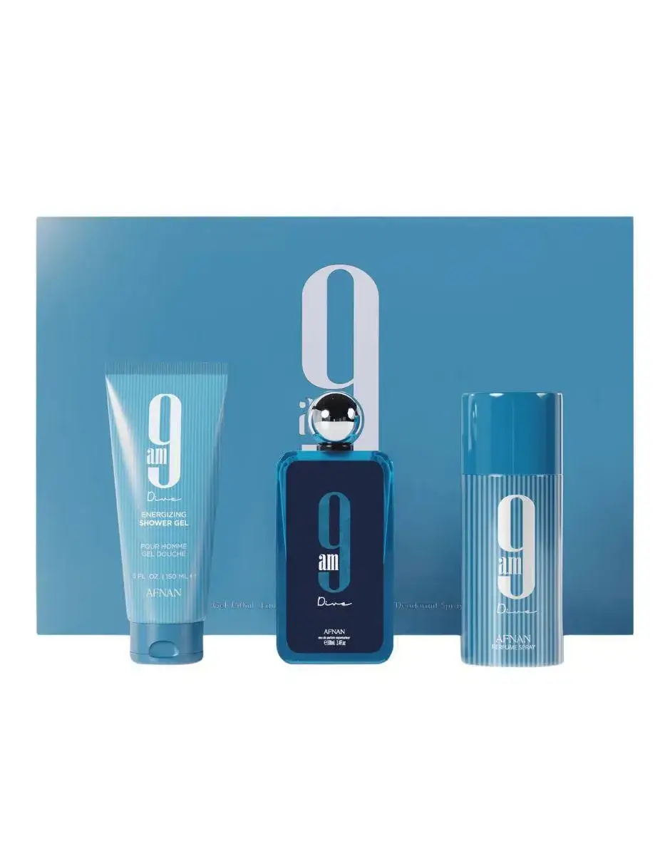 Set de Regalo Afnan 9 Am Eau 100 ml