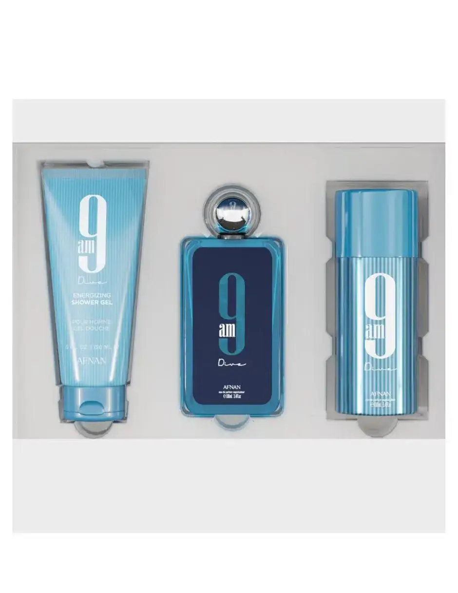 Set de Regalo Afnan 9 Am Eau 100 ml