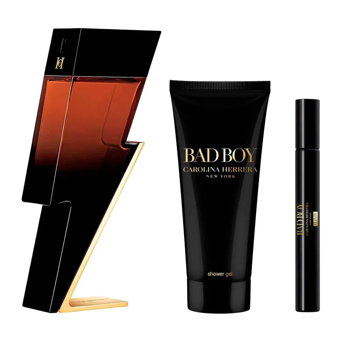 Set de Regalo Carolina Herrera Bad Boy Elixir, Elixir 100 ml para hombre