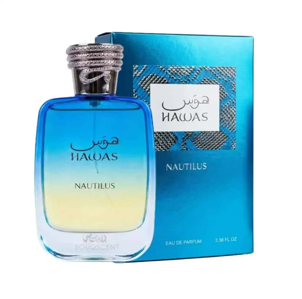 Rasasi Hawas Nautilus, Eau de Parfum 100 ml para hombre